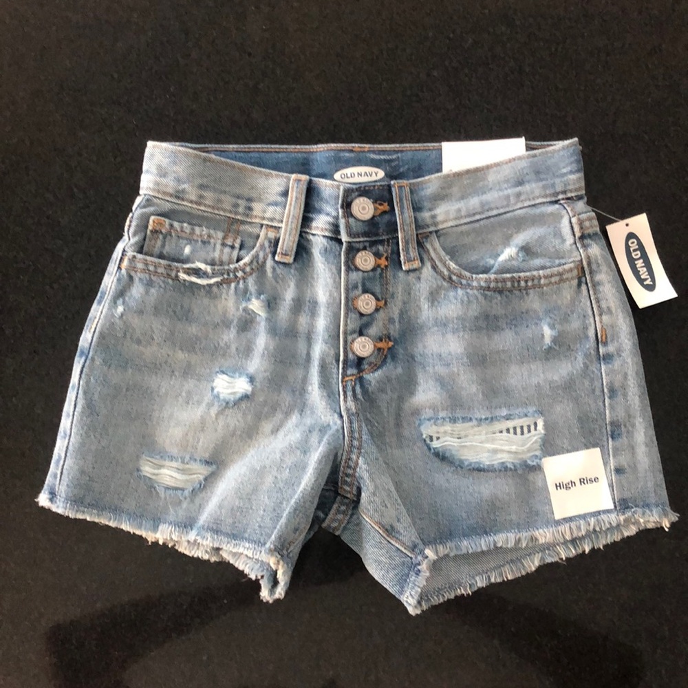 Girls Old Navy denim shorts, size 10.